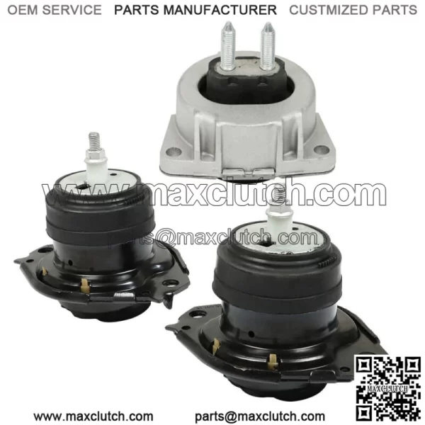 3-Piece Engine and Transmission Kit for 2011-2019 Dodge Durango 3.6L/5.7L RWD