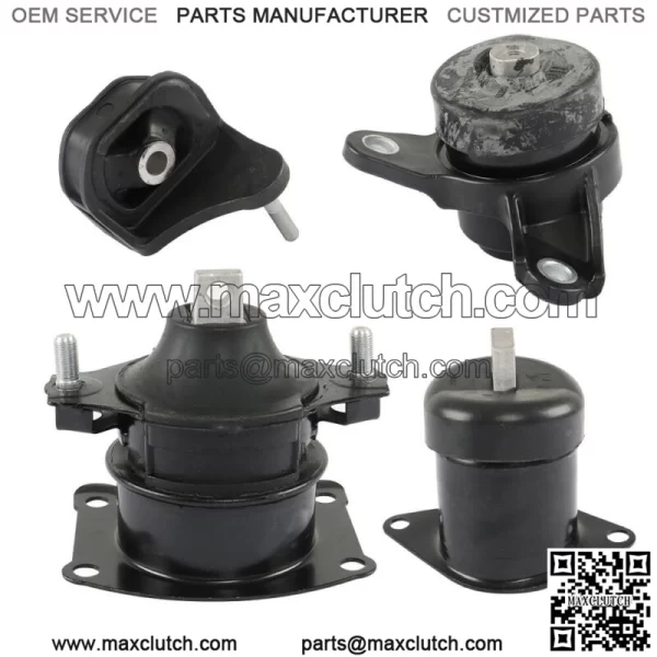 Engine and Transmission Mount Kit 4pcs 2009-2014 for Acura TL 3.5L 3.7L for Auto