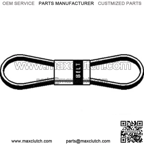 Deck Belt Fits John Deere Finishing Mower 5WP1001244 A-5WP1001244 GM1060R
