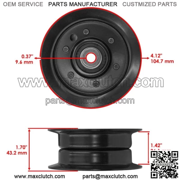 Lawn-Boy Mower Pulley 81180 81181 81182 81191 88-5630 132-4717 38" - Image 2