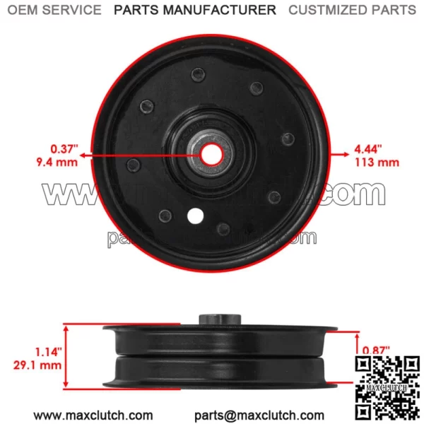 Tensioner Pulley for Gravely 892051 915024 915025 915026 07327100 - Image 2