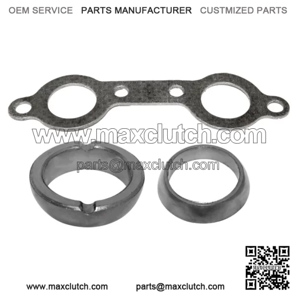 Exhaust Muffler Gasket Kit for Polaris Sportsman 800 EFI 2010 2012 2013 2014 For: Polaris Sportsman 800 - Image 3