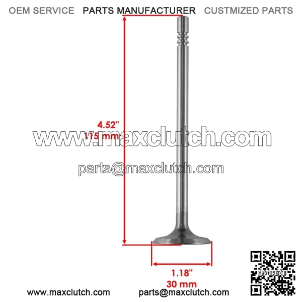 Exhaust Valve Kit For Polaris Sportsman 800 Twin Efi 2005 2006 2007 For: Polaris Sportsman 800 - Image 2