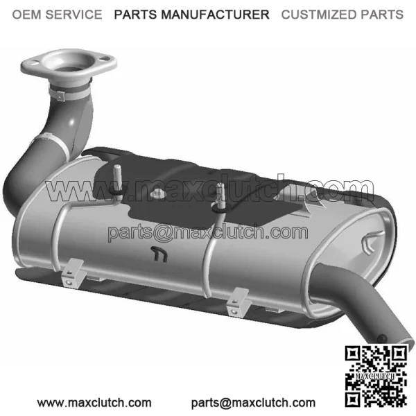 Polaris Genearal RZR 1000 EPS Exhaust Muffler Silencer 1262670