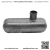 14 Yamaha FX Cruiser SVHO Resonator Exhaust Pipe FC1800 For: 2015 Yamaha SVHO