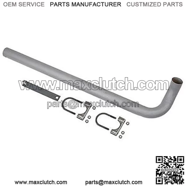 FOE-20 Vertical Exhaust Pipe with Clamp for Ford New Holland 801 901 Tractor