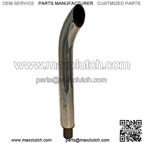 Fits FARMALL Double Wall Chrome A Super AB BN C Super C 100 130 exhaust pipe