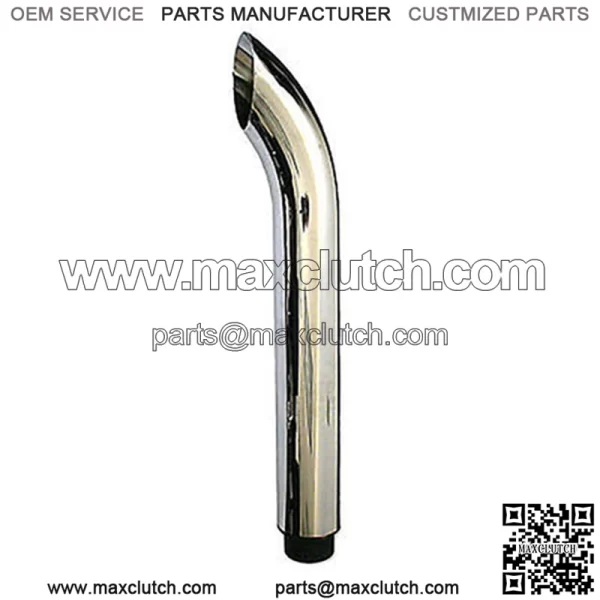 Fits John Deere 4320 4430 4440 4450 4455 4520 4555 4620 Chrome Exhaust Pipe