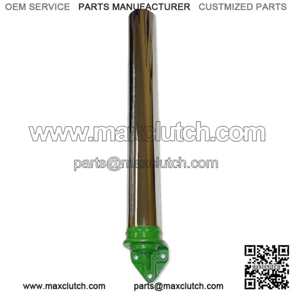 Straight Chrome Exhaust Pipe Fits John Deere Unstyled B Tractor