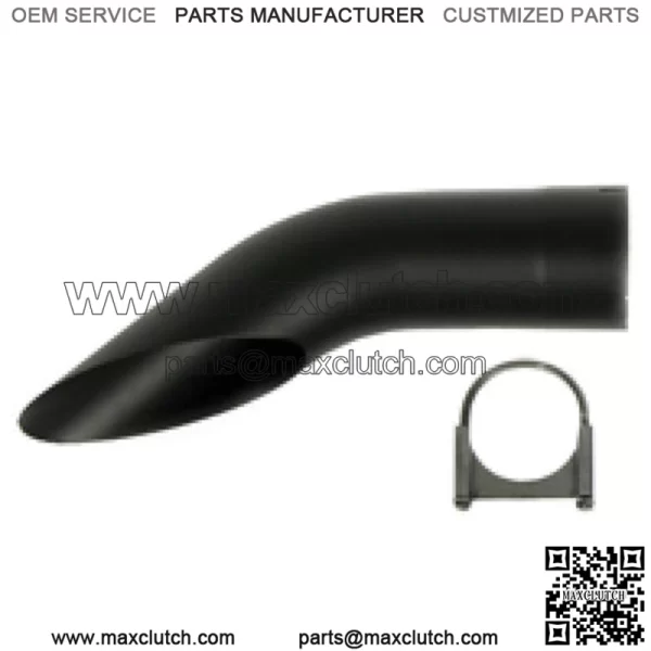 R1791 Bent Exhaust Pipe Extension - 1 3/4" Fits John Deere