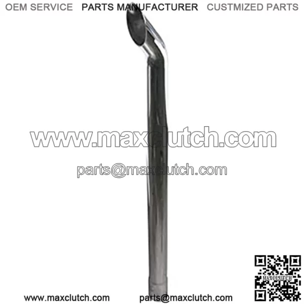Exhaust Pipe 42" x 2-1/2" Curved Black Fits John Deere 6300 6200 6110 6400