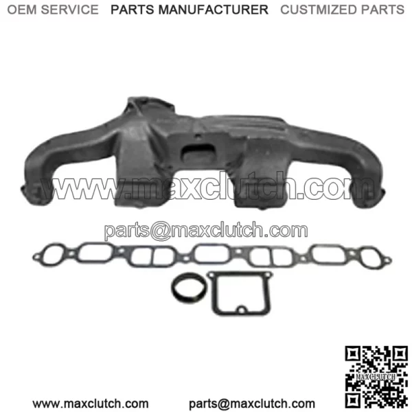 Fits Massey Ferguson Exhaust Manifold and Gaskets for Combines with 292 Chevy En Engine
