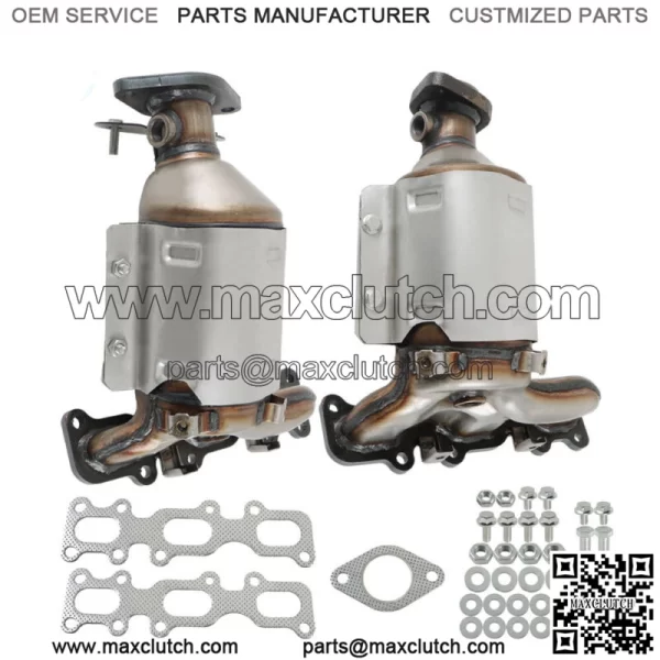 For Ford FLEX Taurus 3.5L Lincoln MKT 3.7L Front Left+Right Catalytic Converter