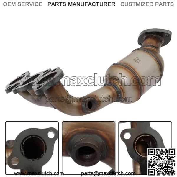 For 2004-2006 Toyota Sienna 3.3L FWD Front+Rear Manifold Catalytic Converter - Image 3