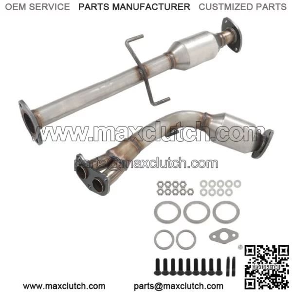 For 2000-2004 Toyota Tacoma 2.7L V4 Catalytic Converters Set Front and Rear