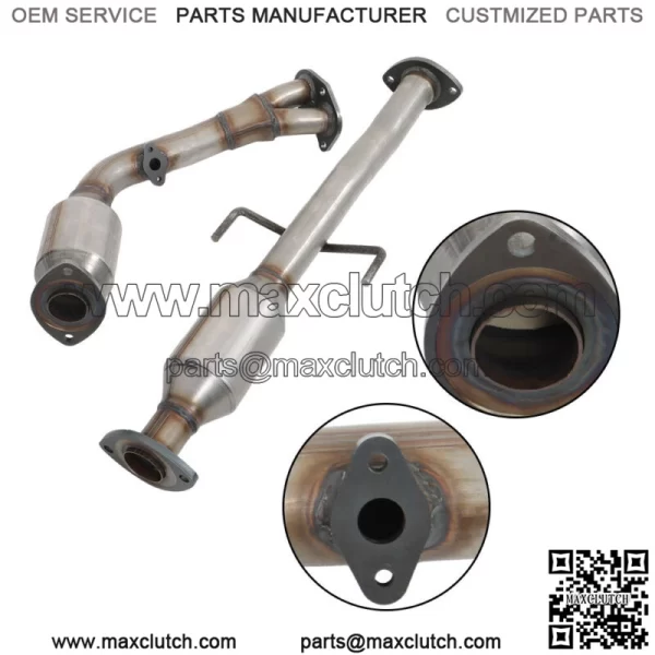 For 2000-2004 Toyota Tacoma 2.7L V4 Catalytic Converters Set Front and Rear - Image 2