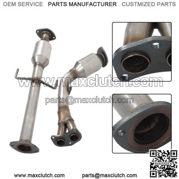 For 2000-2004 Toyota Tacoma 2.7L V4 Catalytic Converters Set Front and Rear - Image 3