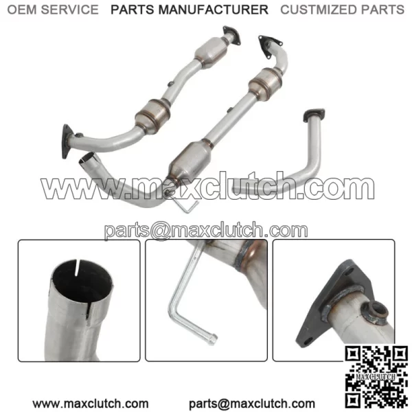 For 2007-2009 Toyota Tundra 5.7L Catalytic Converter Set Passenger Driver Side - Image 4