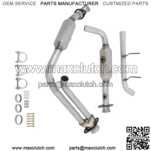 For 2011-2014 Ford F-150 3.7L Catalytic Converter Driver+Passenger Side