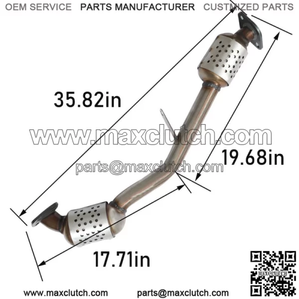 For Subaru 00-05 Outback Legacy 02-05 Impreza 99-06 Forester Catalytic Converter - Image 3