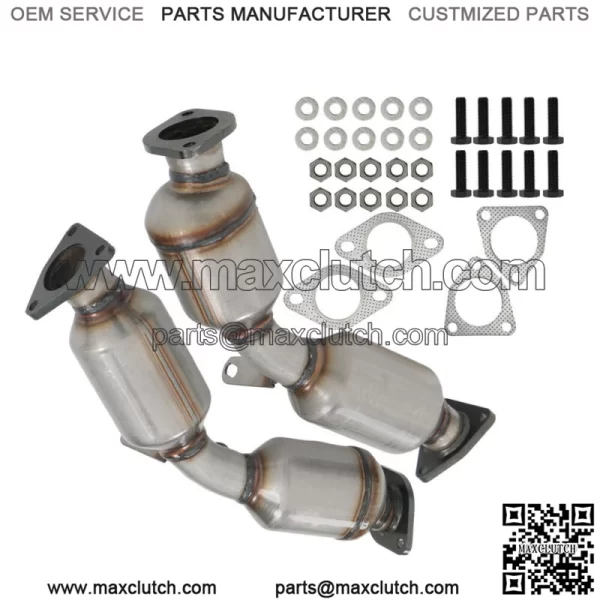 For 2007 2008 Infiniti G35 3.5L 2pcs Left & Right Side Catalytic Converter