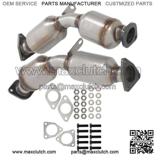 For 2007 2008 Infiniti G35 3.5L 2pcs Left & Right Side Catalytic Converter - Image 2