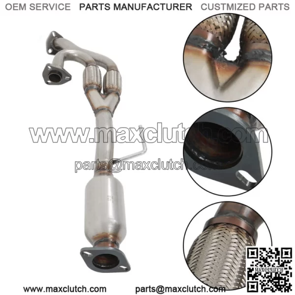 Catalytic Converter with Flex Pipe For 2004-2006 Nissan Maxima & Quest 3.5L - Image 3