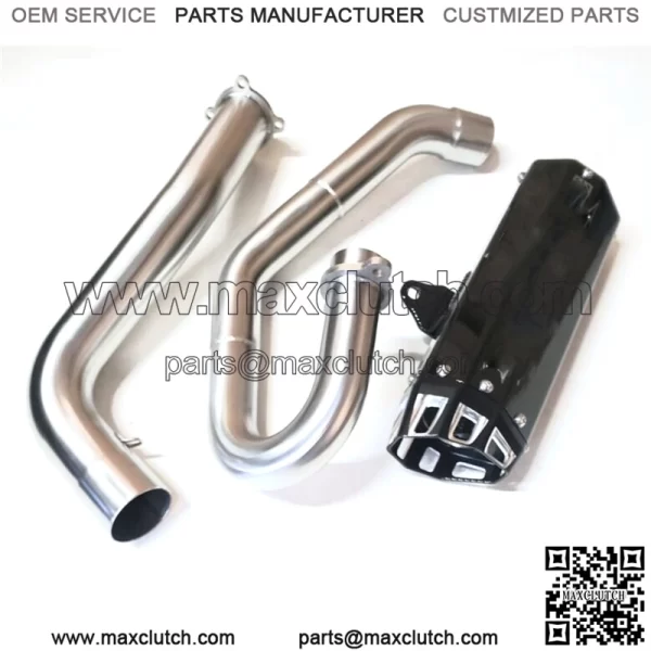 Black G2 Full System Exhat Pipe Yamaha 700 2015+ For: More than one vehicle