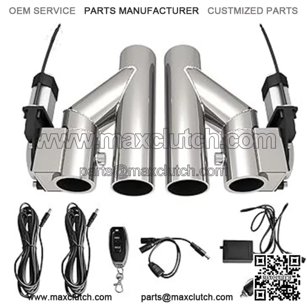 2.5-inch single-opening integrated Y-type exhaust valve remote control two-in-one