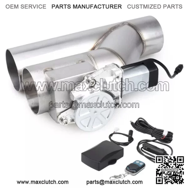 2.5-inch double-open integrated Y-type exhaust valve remote control and manual