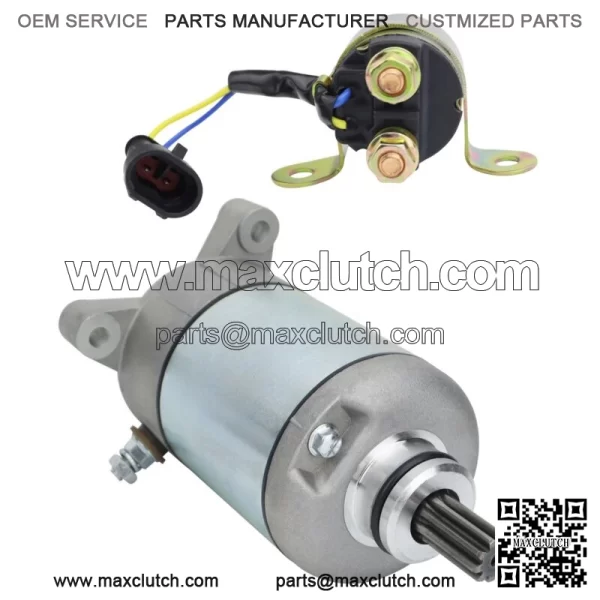 2007-2014 Ranger400500 Starter for Polaris 3084981 3090188 with Relay