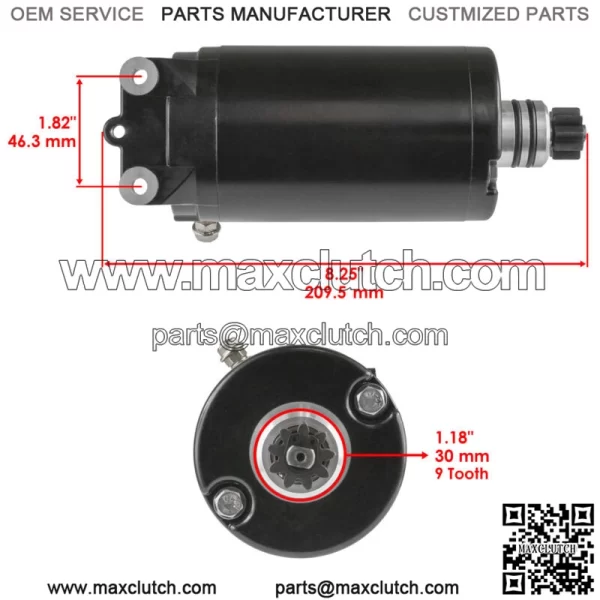 Starter And Relay Solenoid for Bombardier Can-Am Quest 650 / Max 650 2002-2004 - Image 2