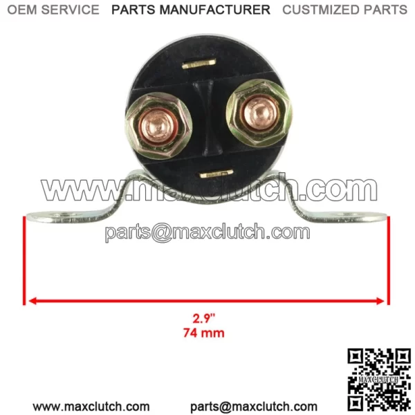 Starter And Relay Solenoid for Bombardier Can-Am Quest 650 / Max 650 2002-2004 - Image 4