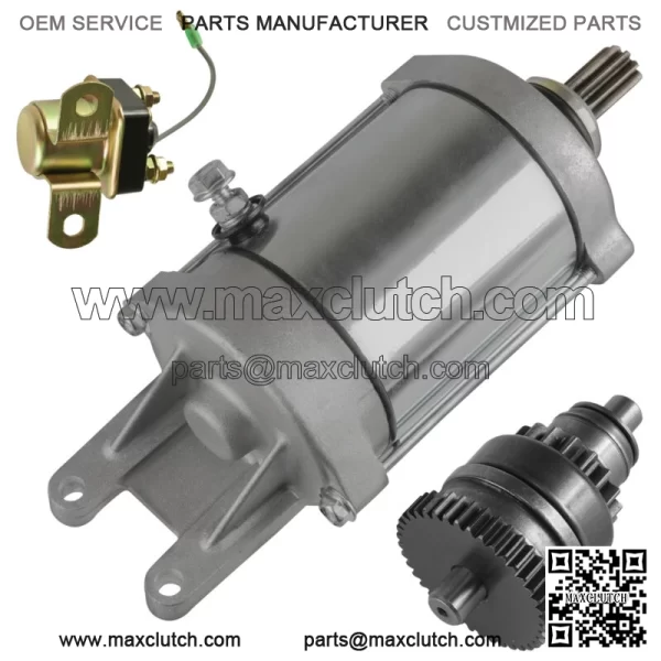 Starter & Drive for Polaris Xpedition 425 425Cc Engine 2000-2002 Relay Solenoid (For: Polaris) - Image 5