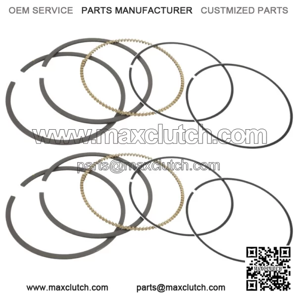 2 Piston Ring Kit for Polaris Sportsman 800 EFI 2005 2006 2007 2008 2009-2014 For: Polaris Sportsman 800