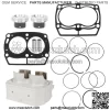 2008-2014 Upper Cylinder Piston Gasket Kit for Polaris Ranger 800 RZR 800