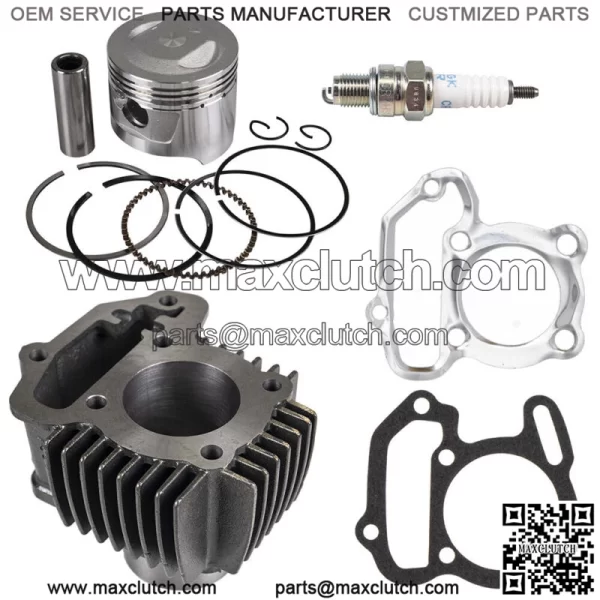 80cc Engine Piston Cylinder for Yamaha Badger 80 22K-11311-02 1985-2008