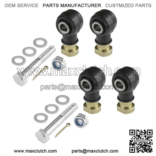 Two Sets Of Tie Rod End Kit for Polaris Sportsman 800 4X4 6X6 2005-2014 For: Polaris Sportsman 800