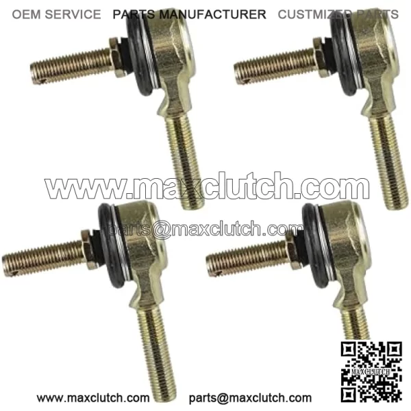 Two Sets Of Tie Rod End Kit Compatible with Kawasaki Kvf400A Kvf400C Prairie 400 4X4 1997 1998 1999 2000 - Image 4