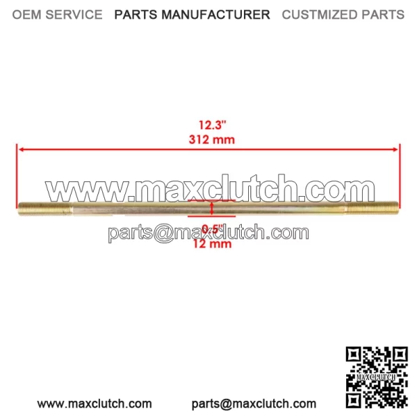 Tie Rod Set for Polaris 570 EFI / Eps Forest Tractor 2015 / Sportsman Mv7 2005 - Image 3