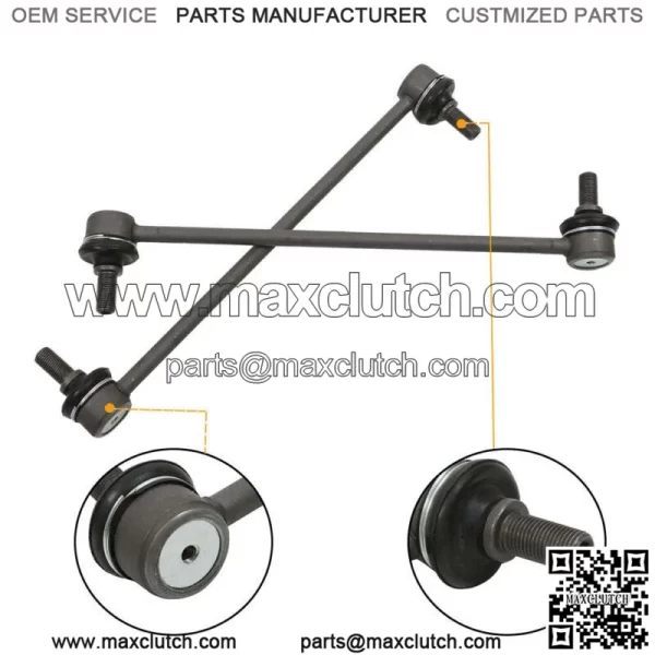 Fits Toyota Sienna 2011-2019 Front Stabilizer Bar Links + Front Bushings 4pcs - Image 3