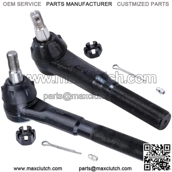 10 Piece 2WD Front Suspension Kit For Ford F-250 F-350 Super Duty Excursion 2000 2001 2002 2003 1999-2004 4 Upper Lower Ball Joints 4 Inner & Outer Tie Rods 2 Replacement Sway Bar Links - Image 4