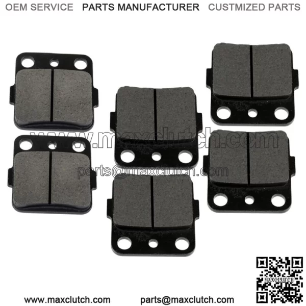 Front and Rear Brake Pads for Honda TRX250X TRX 250 X Fourtrax 1987 1988 1989-1992 (for: Honda) - Image 4
