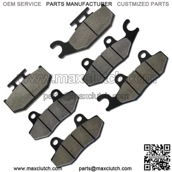 Front and Rear Brake Pads for Yamaha Raptor 700 700R YFM700R 2006-2012 (for: Yamaha Rhino 660 2006) - Image 5