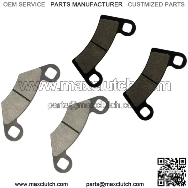 Front And Rear Brake Pads for Polaris RZR 800 EFI 2008-2014 - Image 5