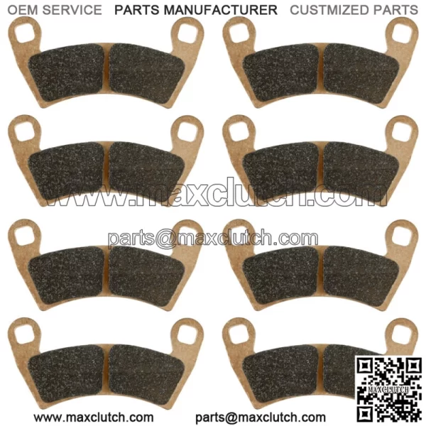 Front & Rear Brake Pads for Polaris RZR XP 1000 2014-2017 Sintered - Image 3
