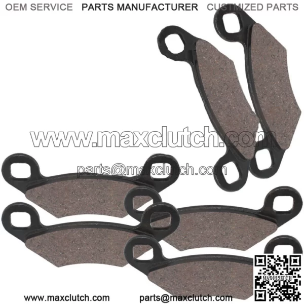 Front Rear Brake Pads for Polaris Sportsman XP 850 HO Eps Touring 2009-2015