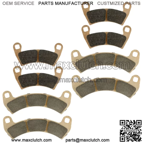 Front and Rear Brake Pads for Polaris RZR XP Turbo / RZR XP 4 Turbo 2016 - 2021 - Image 4