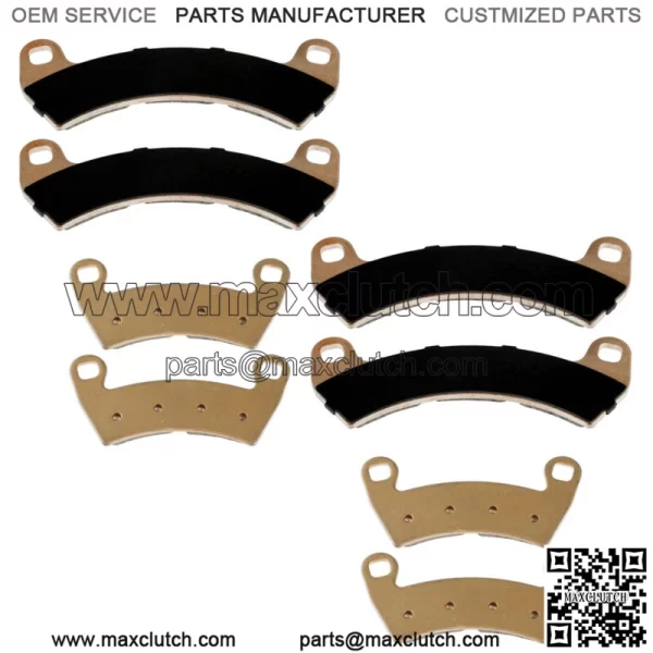 Front and Rear Brake Pads for Polaris RZR XP Turbo / RZR XP 4 Turbo 2016 - 2021 - Image 5