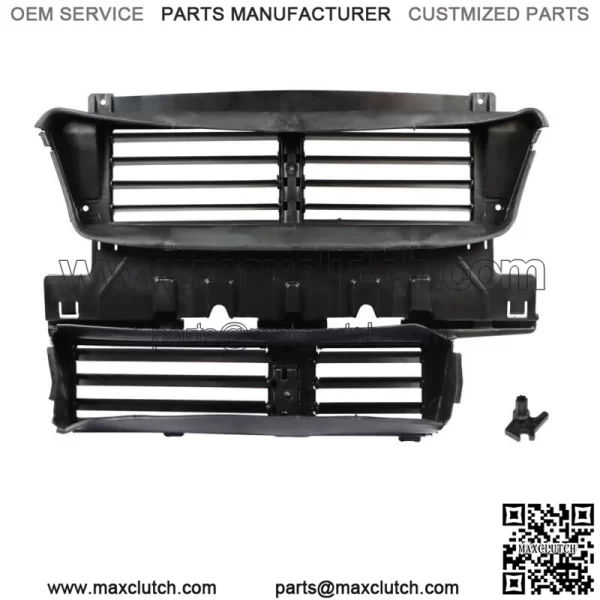Fit For 2017-2019 Ford Fusion Front Grille Radiator Shutter Assembly W/O Motor - Image 3